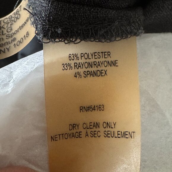 Calvin Klein Sportwear classic charcoal/dark grey slacks sz2 - Picture 7 of 10